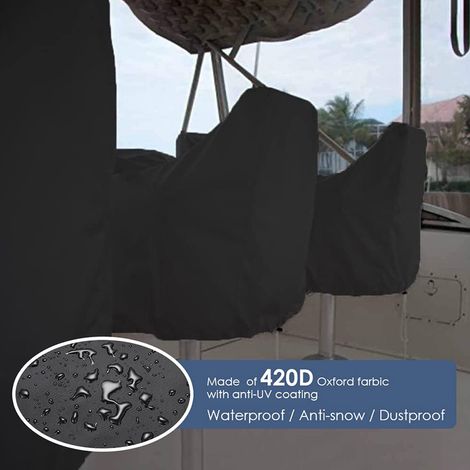 LAN noir4031 Sac de rangement pour tuyaux, sac de rangement pour câbles et fils électriques, sac de rangement pour tuyaux d'évacuation, sac de rangement pour tuyaux en caoutchouc et tuyaux flexibles (1/5)