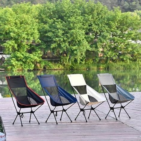 Silla de camping plegable ultraligera – Taburete portátil – Asiento de viaje ligero para senderismo, pesca, playa