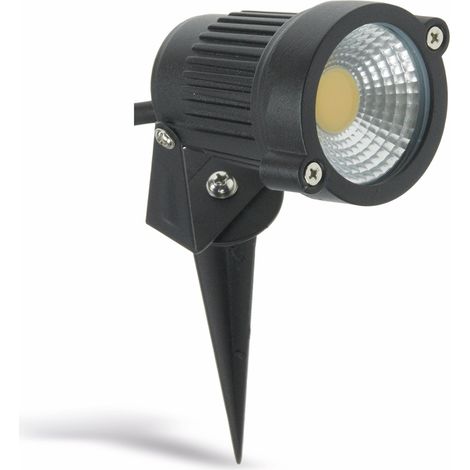 CHILITEC Lanterne de jardin LED CT-GS5 COB, CLF : F, 5 W, 430 lm, 2900 K, noir (1/3)