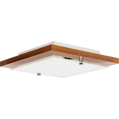 Deckenleuchte E27 Natur Holz Modern Deckenlampe
