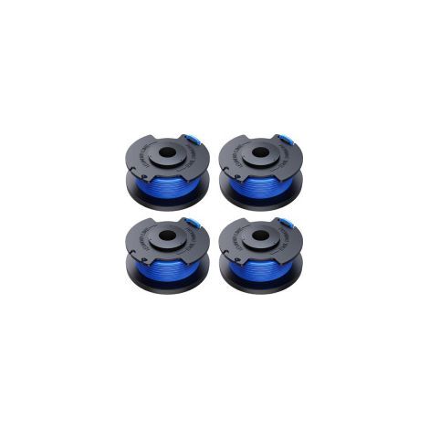 Bobine nylon Ryobi AC14RL3A – Tête de coupe R4+0 capot bleu – Parfaite pour l’entretien régulier du gazon (1/5)