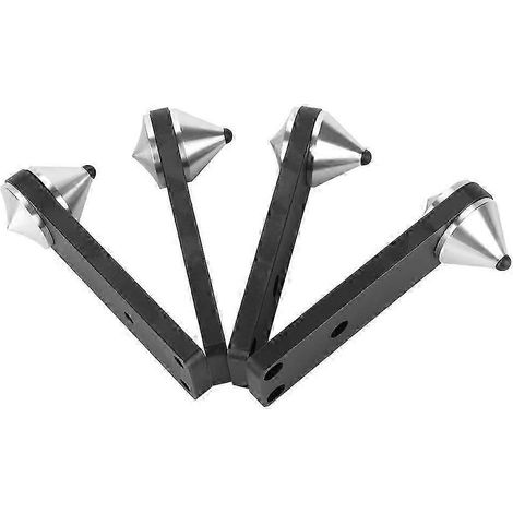 Pieds d'enceinte combinés (4 pièces), pieds anti-vibrations pour caisson de basses, pieds d'enceinte, patins anti-vibrations (1/5)