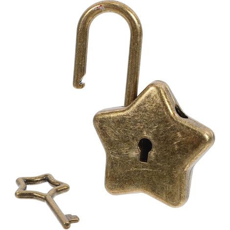 Cadenas à clé à cinq branches en alliage de zinc léger (1/5)