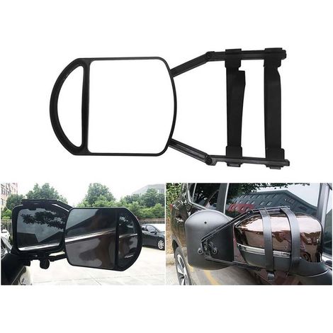 Specchietto retrovisore Jonlaki per rimorchio – Specchietto esteso per una maggiore visibilità, adatto ad auto, camion, camper e rimorchi. (1/5)