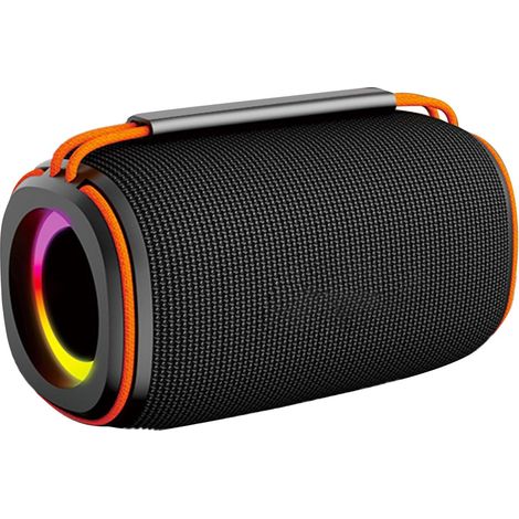 Haut-Parleur Bluetooth Portable, Caisson de Basses Stéréo sans Fil 10 W, Lumières RVB Cool, étanche IPX4, Cadeaux pour Adultes, Hommes, Femmes, Adolescents, Garçons et Filles (1/5)