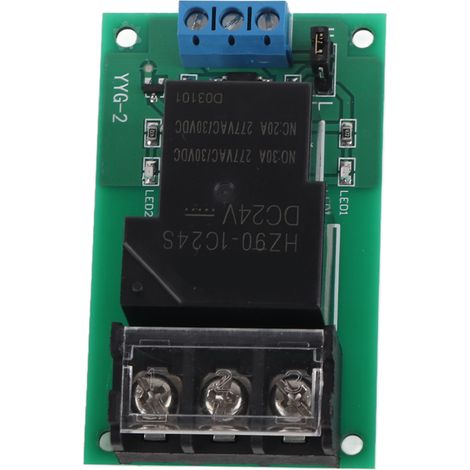 High Power One Way High/Low Level Trigger Optocoupler Isolation Relay Module 30A YYG‑2 DC24V