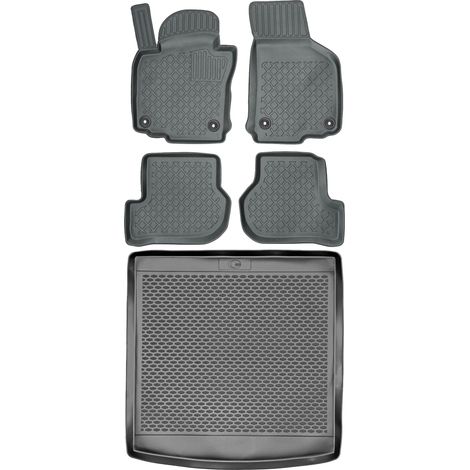 SET Volkswagen Golf V Kombivan dal 2003 al 2009 - tappetini per auto + tappetino per bagagliaio