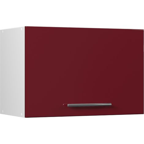 Pensile da cucina Fame-Line, Bordeaux lucido/Bianco, 60 cm, Vicco (1/5)