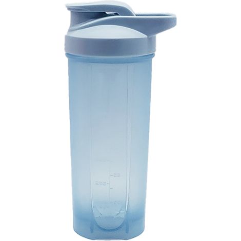Lot de 1 bouteille shaker pour mélanges protéinés, sans BPA ni phtalates, couvercle à vis solide et étanche, compatible lave-vaisselle. (1/5)