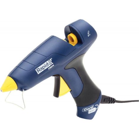 Rapid – Pistolet à colle sans fil 25W – Débit 350 g/h – Temps de chauffe 3 min – Buse interchangeable pour précision – Ø 12 mm - CG270