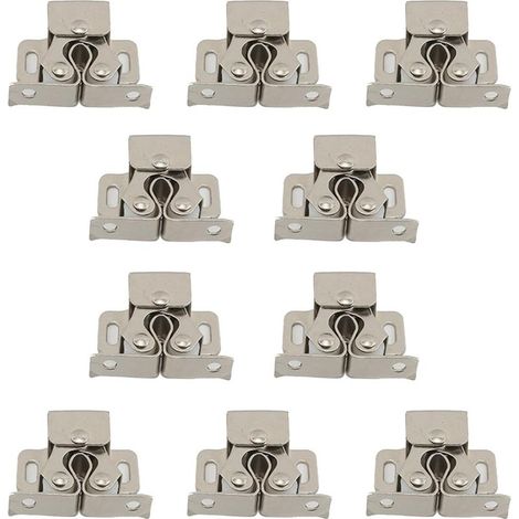 Lot de 10 ferme-portes à double rouleau pour portes placard et (1/5)