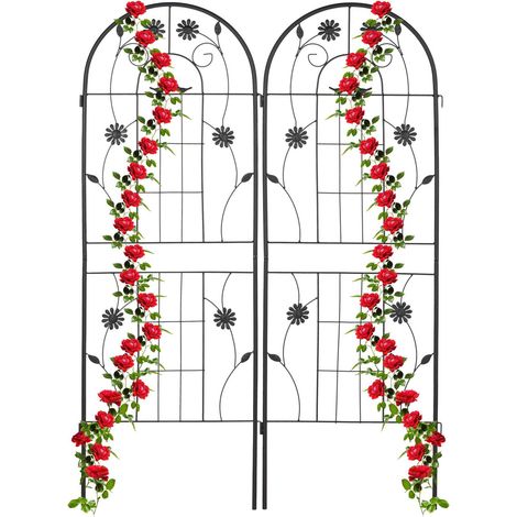 Traliccio 150 cm set da 2 nero