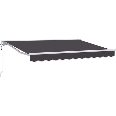 Cadre de store gris anthracite 250 x 200 cm (1/5)