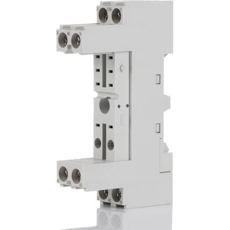 Support relais ABB série CR-P, Rail DIN, pour Relais d'interface CR-P. ( Prix pour 1 )