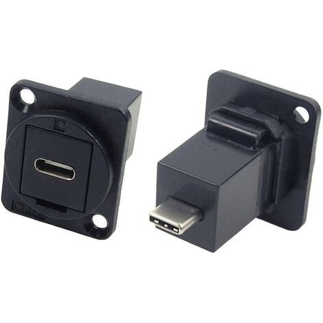 Adaptateur USB-C® femelle vers USB-C® mâle Cliff CP30211 1 pc(s) S722981 (1/2)