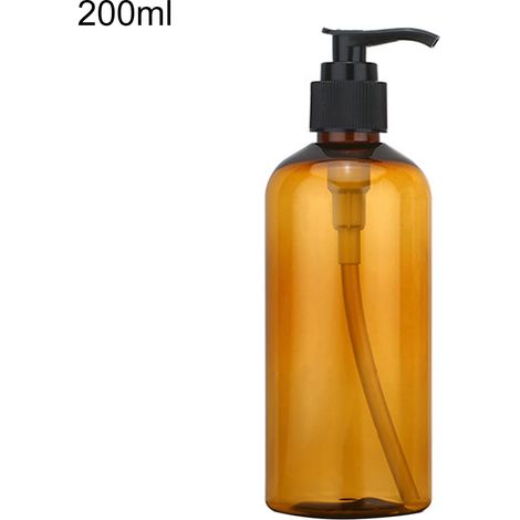 Distributeur De Savon À Pompe - Bouteille Vide Réutilisable En Plastique - Pour Salle De Bain Cuisine Et Voyage - Capacité 100 ml 200 ml Ou 300 ml (1/5)