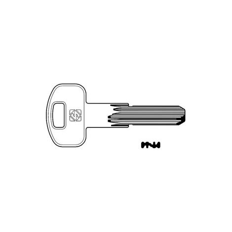 CHIAVI PUNZONATE PER CILINDRI SECUREMME 5 SPINE SCM5R- - SCM5R - 5 pezzi SILCA