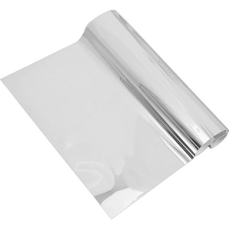 1 rouleau d'autocollant miroir adhésif, autocollant miroir, décoration murale en feuille (1/5)
