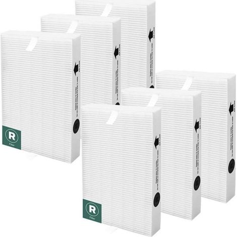 Filtres de rechange HEPA HPA300 pour purificateur d'air Honeywell (lot de 6) (1/5)
