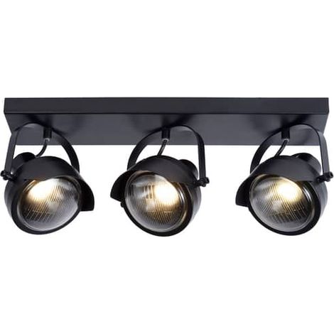 [GEBRAUCHT] B-Ware Lucide Deckenstrahler Cicleta Deckenlampe Deckenlampe Deckenlicht Schwarz Gu10