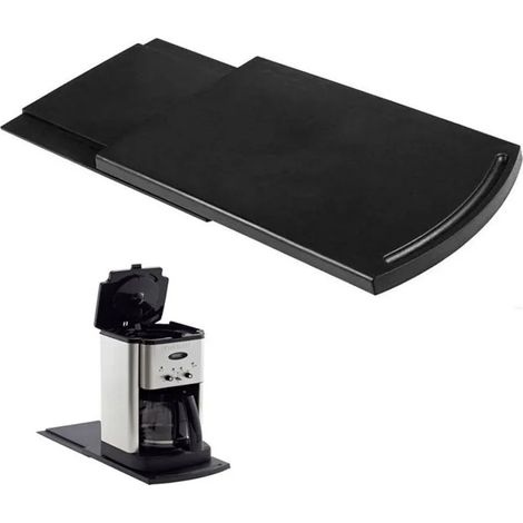 Tiroir coulissant amovible pour appareils de cuisine, accessoires de rangement pour plan de travail (1/5)