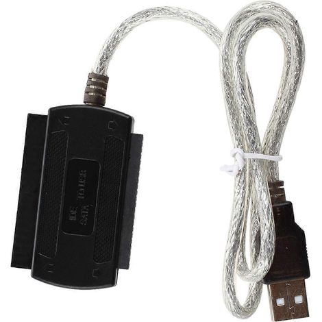 Câble adaptateur USB 2.0 vers IDE SATA S-/2.5/3.5 (câble adaptateur) (1/5)
