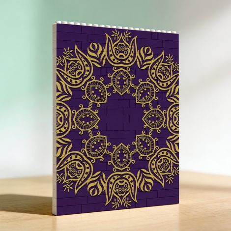 Cadre décoratif en briques à faire soi‑même pour adultes, cadeau pour elle, lui et les couples (1/5)