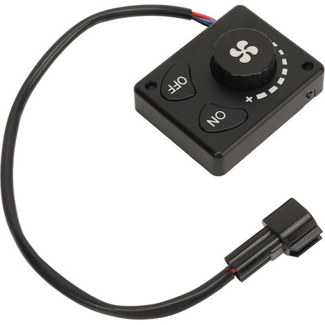 Bouton de commande chauffage stationnaire 12V/24V, interrupteur 3 broches pour radiateur diesel voiture, camion, camping-car (1/5)