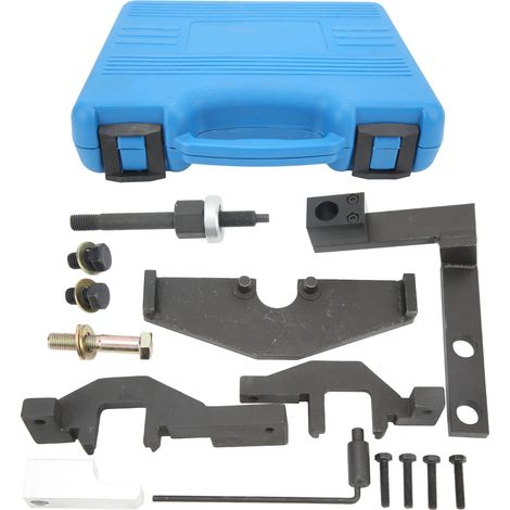 Outil de remplacement pour la chaîne de distribution avec blocage d'arbre à cames des moteurs Cooper R50 R52 R53 W10 W11 (1/5)