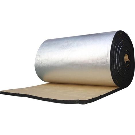 Tapis ignifuge, insonorisant et calorifuge de 5 mm, 50 x 100 cm, pour voitures et camions (1/4)