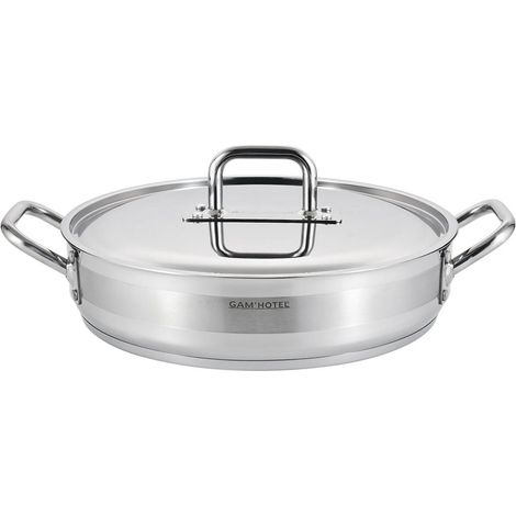 Gam'Hotel - Sautoir inox 36x8,5cm induction