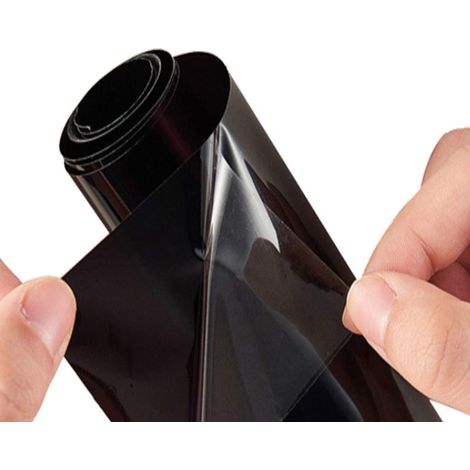 Black Car Van Vehicle Tint Film Roll Anti Glare Window Film with Installation Guide 70% Light 21" x 10ft (1/5)