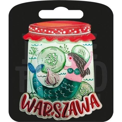 Amo la Polonia. Magnete di Varsavia ILP-MAG-A-WAR-27