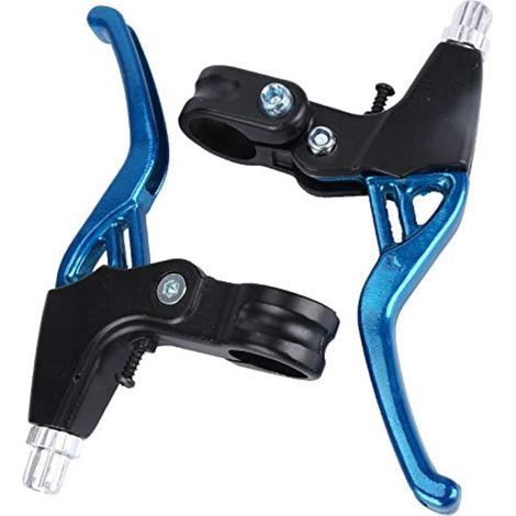 Levier de Frein,Leviers de Freins de vélo,Manettes de Frein, Alliage d'Aluminium Universel Poignées de Frein,Vélo de Montagne Vélo de Route VTT,Cyclisme Pièces Détachées. (1/5)