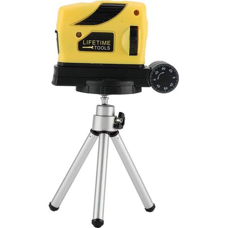 3x360 Tripod Level, Horizontal Level, Cross Line for Wall Tiles, Hanging Picture Alignment (1/5)