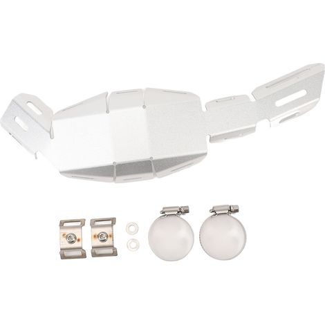 Protezione termica per scarico moto in alluminio argentato, aumenta la sicurezza di guida, anti-bruciatura per CRF 300L CRF300 Rally. (1/5)