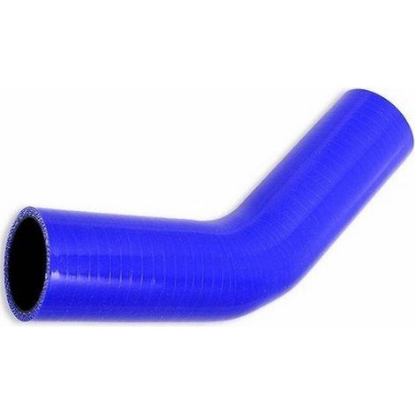 Codo de silicona de 45° azul fi28 150x150 (1/3)