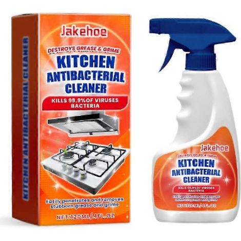 Nettoyant puissant pour huiles tenaces, dégraissant pour taches d'huile de cuisine, nettoyant pour grilles, fours et plaques de cuisson. Spray nettoyant pour le nettoyage domestique.
