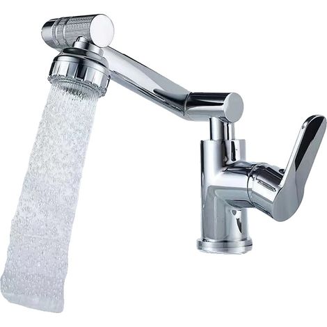 Grifo de lavabo, acero inoxidable, monomando, cromado. (1/2)