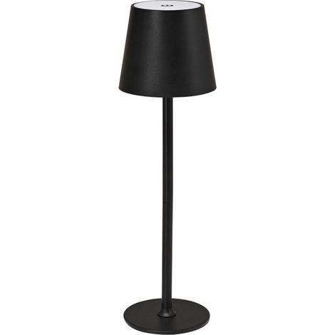 Wiederaufladbare kabellose LED-Tischlampe, Touch-Steuerung. 5000 mAh Akku, Aufladen über USB, IP54 wasserdicht, kann auf dem Schreibtisch, am Bett, im Schlafzimmer, im Freien, als Wohnzimmerlampe oder (1/5)