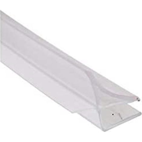 Novellini – Joint horizontal pour baignoire – Fixation étanche – Longueur 1m – Pour paroi de douche – Installation facile