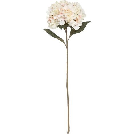 Fleur artificielle Tige Hortensia Rose H 83 cm - Atmosphera (1/2)
