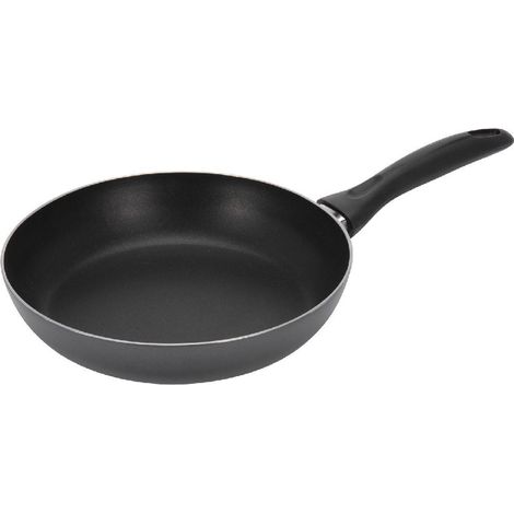 Excellent Houseware Poêle à frire en aluminium 28 cm Noir