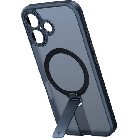 Étui Torras Pstand Spin pour iPhone 16 Plus (Noir) (1/5)