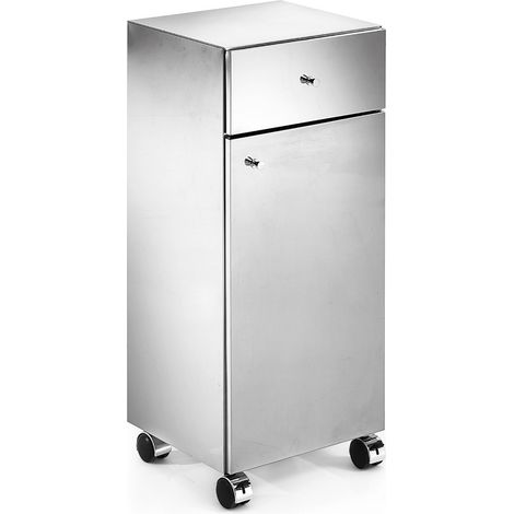 Lineabeta - Base 1 cassetti e 1 anta con ruote Runner in acciaio
