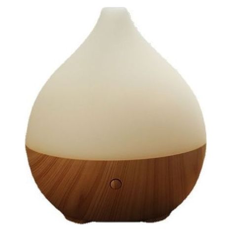 Diffuseur d’huiles essentielles 500-1000ml, humidificateur d’air ultrasonique, diffuseur de parfum électrique, style bois avec éclairage, aromathérapie (1/5)