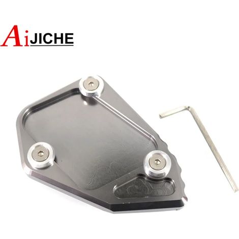 Béquille latérale de moto en titane usinée CNC, compatible avec BMW R1200GS ADV, R 1200 GS et R1200 GS Adventure (2008-2014) maxpower (1/4)