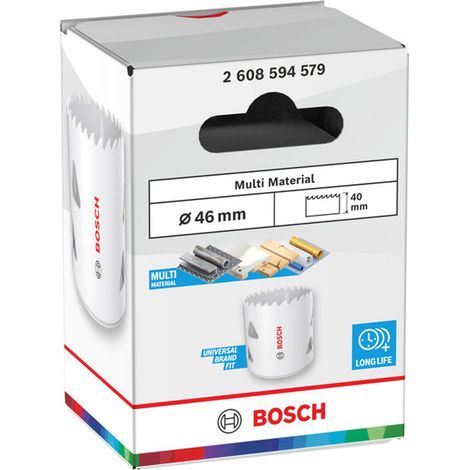 Bosch Lochsäge mit Gewinde Multi Material, 46 x 40 mm (1/5)