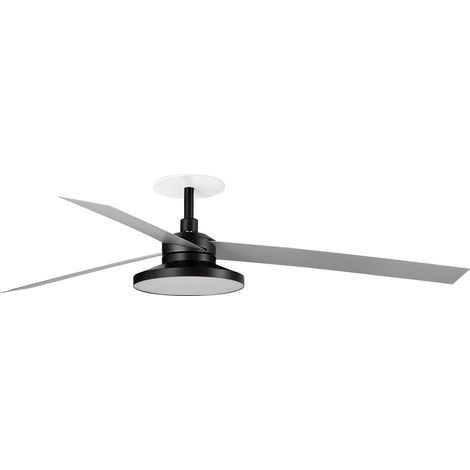 CRUISER RECESSED TAK XL Ventilatore nero/aluminium 3000K (1/2)