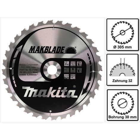 Makita Sägeblatt MAKBLADE 305x30x32Z (1/5)